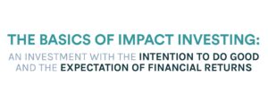 Definition of Impact Investing - CNote
