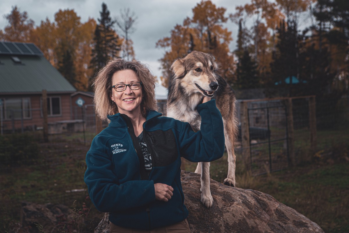 Linda Newman, Dog Sled Musher and Off-the-Grid Entrepreneur