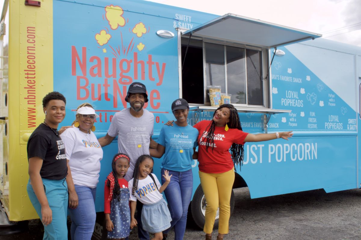 Meet Tanesha Sims-Summers, The Poppin-With-A-Purpose Entrepreneur  Behind Naughty But Nice Kettle Corn Co.