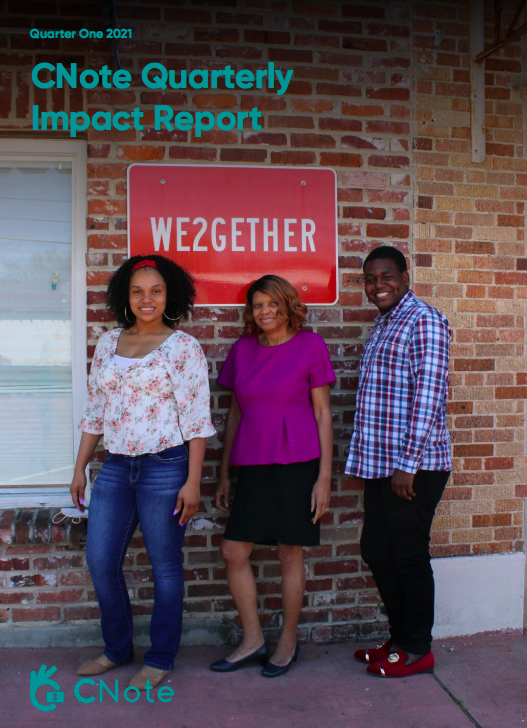 CNote Quarterly Impact Report Q1 2021