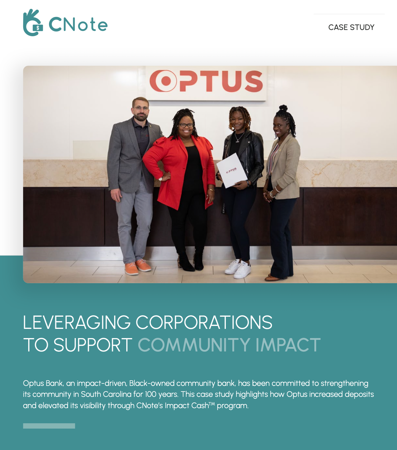 Leveraging Corporations to Support Community Impact 