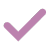 CNote | Checkmark Purple